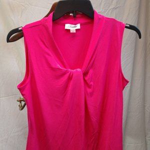 Pink Calvin Klein Silky Tank Size L